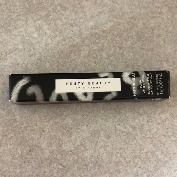 Fenty Beauty by Rihanna Mattemoiselle Plush Matte Lipstick, Ya Dig?! (Blue) - Picture 2 of 6